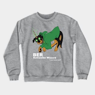 Rottweiler Wizard Crewneck Sweatshirt